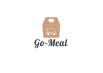 Go-Meal app design logo typography ui