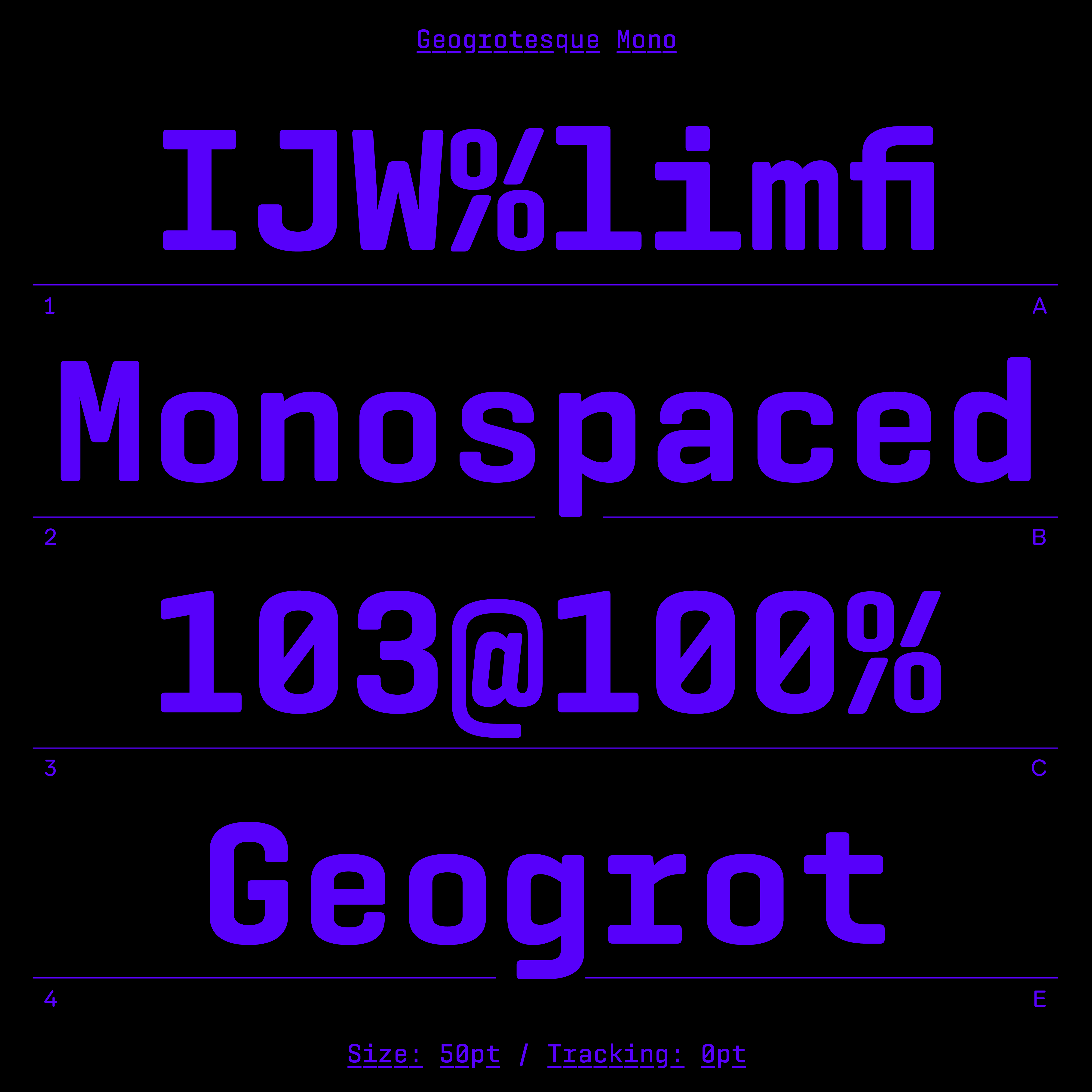 Geogrotesque Mono barcelona black blue branding design font graphic design logo sans type typeface typography ui variable