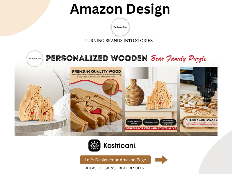 Brand Story Design amazon brandstory design graphic design illustration