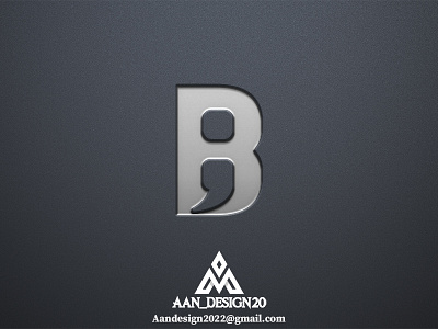 Letter B Semicolon b business clean company corporate design elegant graphic design initial letter lettering logo modern relevant semicolon simple typography