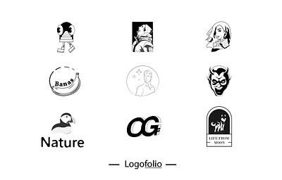 LogoFolio 1# graphic design illustrations logo logofolio