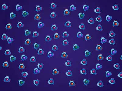 Kurzgesagt - Selection 2d after effects cell explosion human body illustration kurzgesagt motion design motion graphics science selection t cell