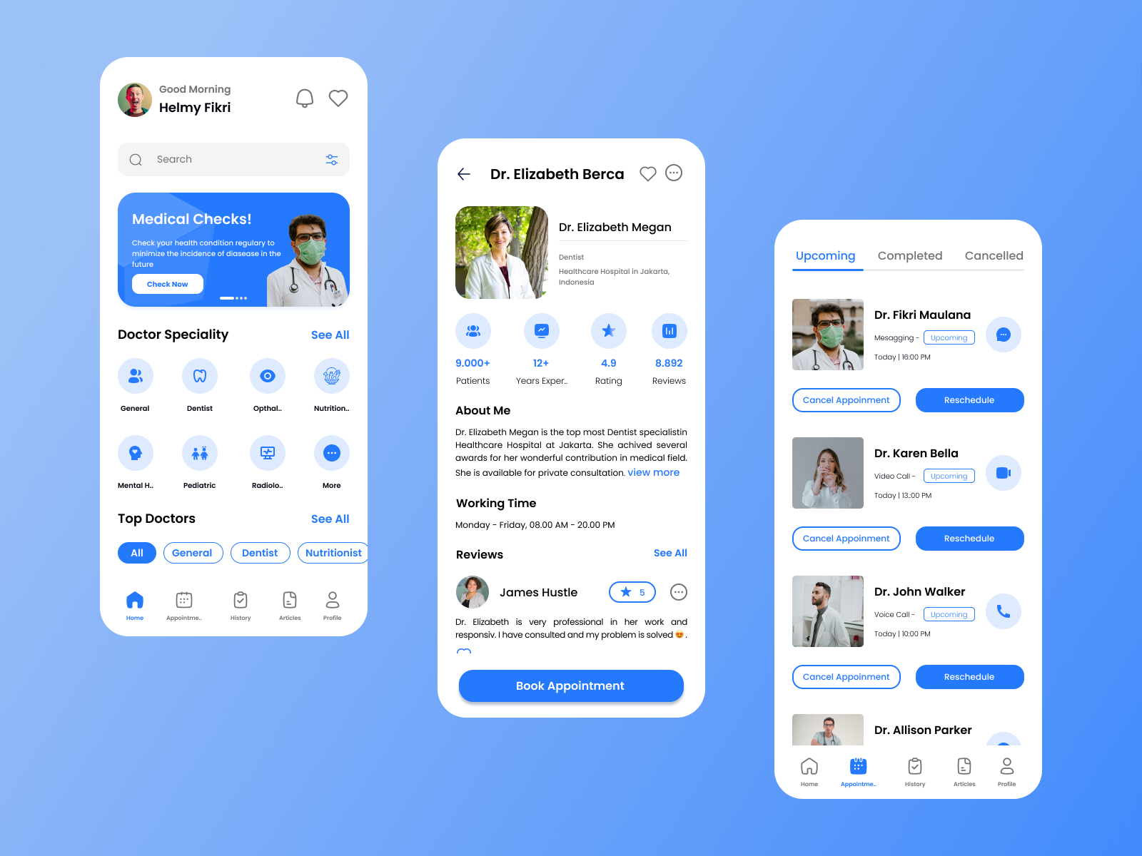 mobile-app-hospital-health-care-by-helmy-fikri-luthfyana-on-dribbble