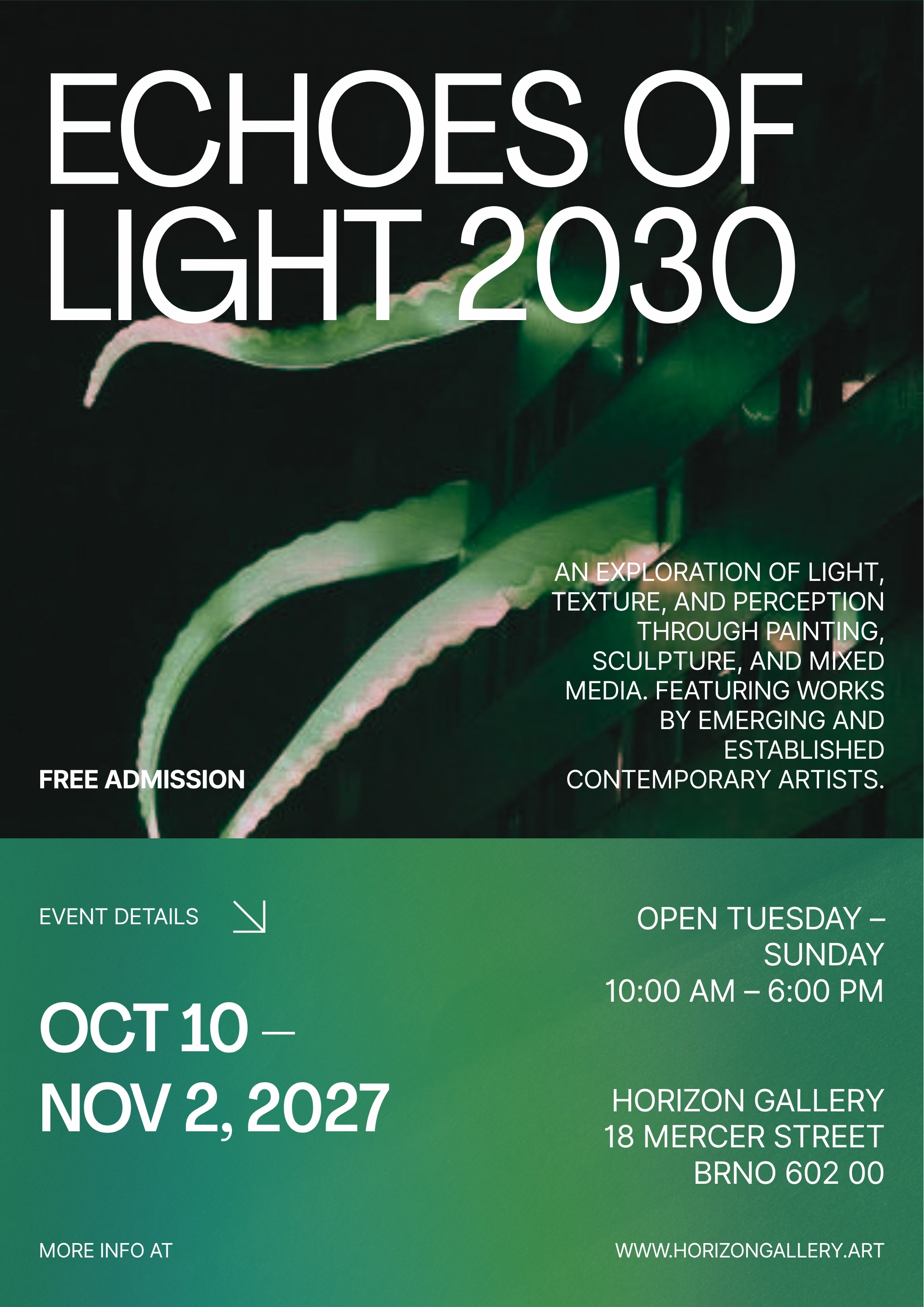 Art Exhibition graphic design