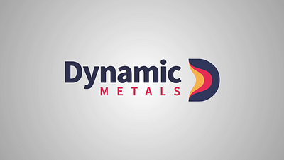 Dynamic Metal Logo animation 2danimation aftereffects animation branding business growth graphic design logo logo animation logo intro logo reveal logoanimation logointro motion graphics typography vector