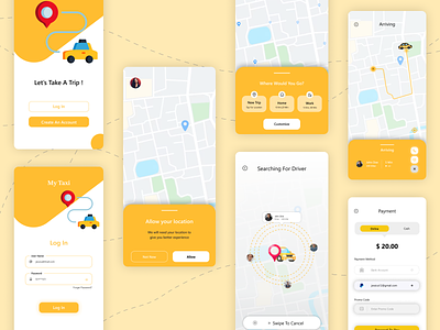 🚗 Are you thinking to build Taxi / Cab Booking App? 3d animation app book booking branding cab cab booking car driver graphic design logo mobile motion graphics online taxi taxi booking tracking web