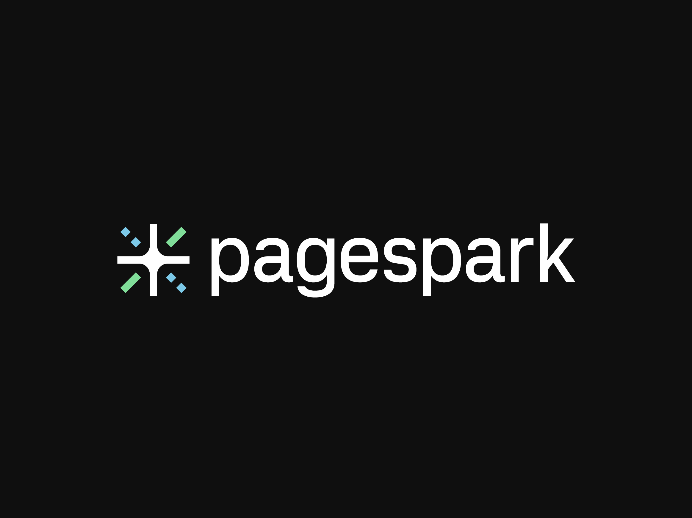 pagespark ai artificial intelligence artificial intelligence logo branding geometric identity logo mark modern pagespark spark star symbol