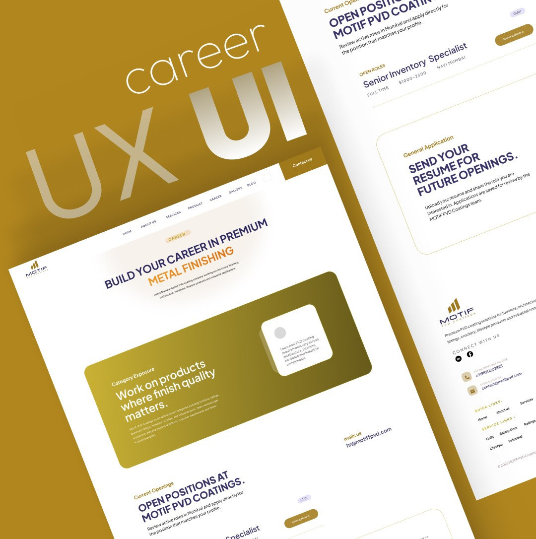Website Design for Motiff PVD 2027 website homepage landingpage ui ux we web design webapp