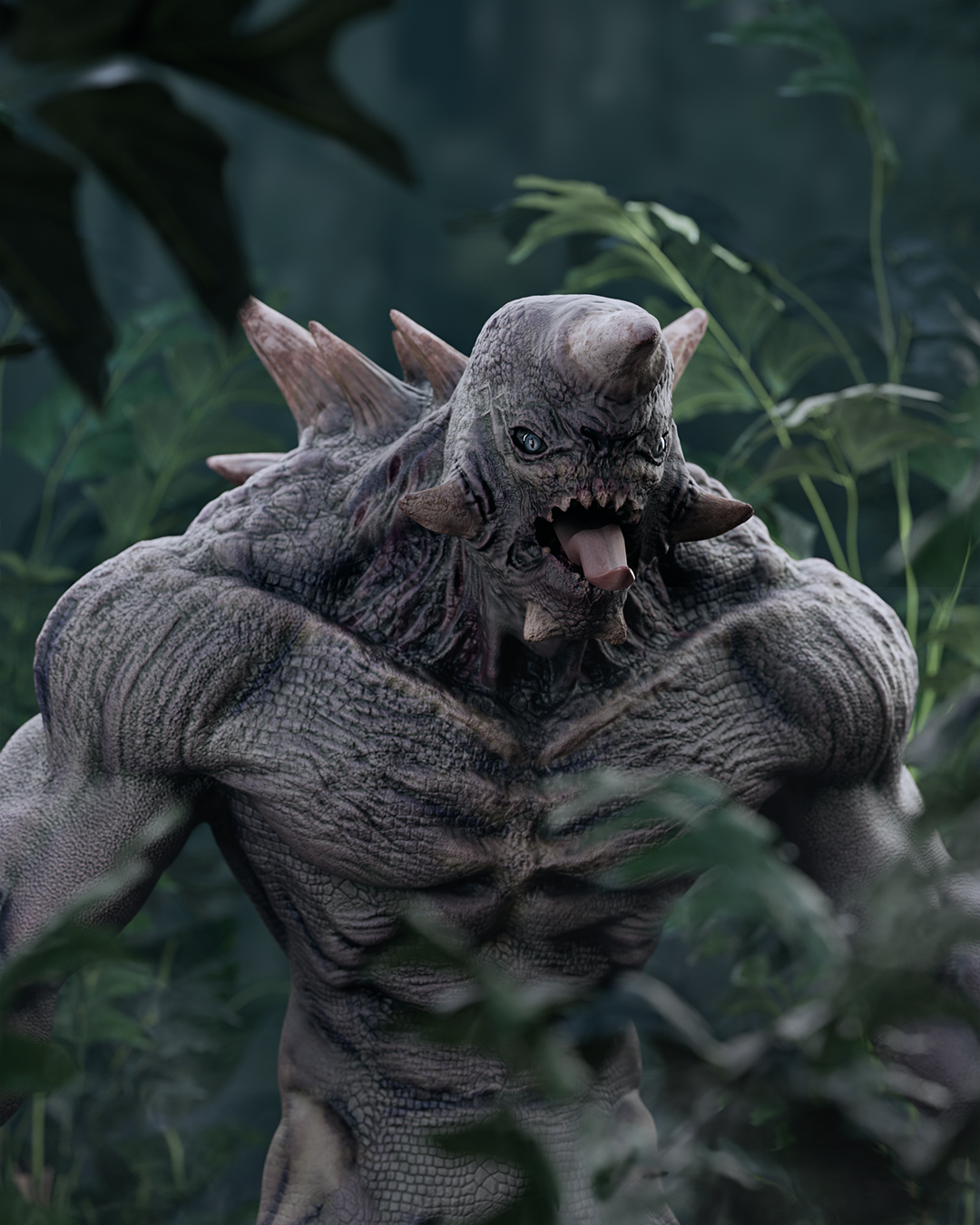 Haggat : Creature Character 3d animation blender cgi character creation creature design digital art game trailer movie nuke vfx