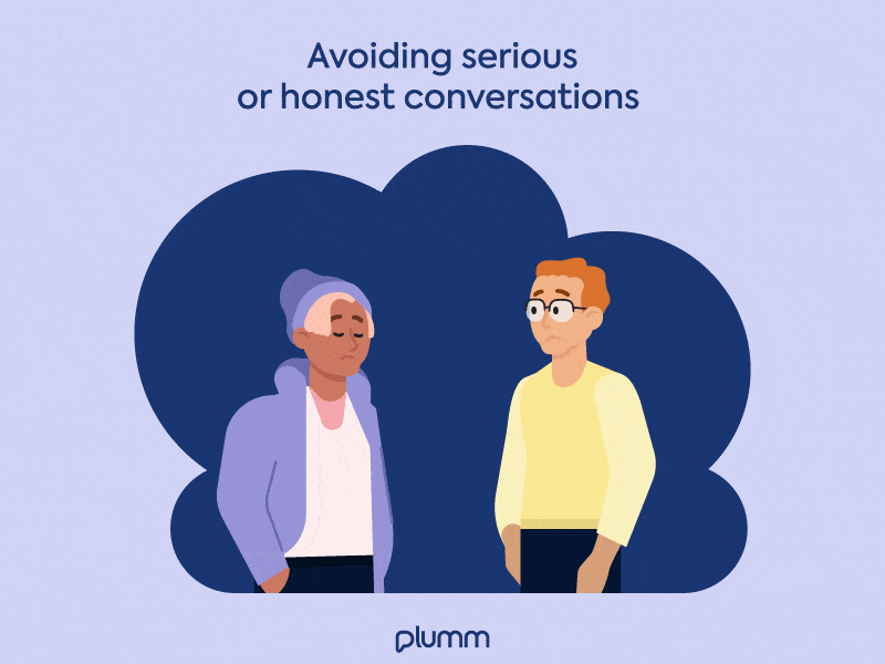 Honest conversations 2d aftereffects animation character animation depression duik illustration illustrator mentalhealth vector
