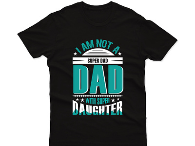Father's Day T-Shirt Design design graphic design t shirt t shirt designs typography vector