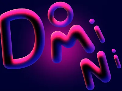 Domini Motion 3d after effect animation design figma graphic design modern motion design motion design motion graphics typography animation ui