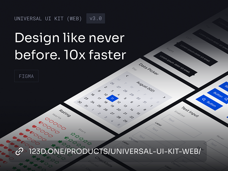 Exploring the Text Input Component | Universal UI Kit (Web) by Dima ...
