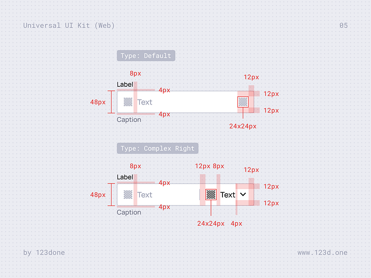 Exploring the Text Input Component | Universal UI Kit (Web) by Dima ...