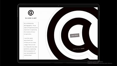 Logo and website animation UI branding design figma landing page logo ui ux web design