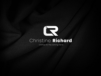 Logo for Christine Richard branding creative design graphic design logo logo design typography
