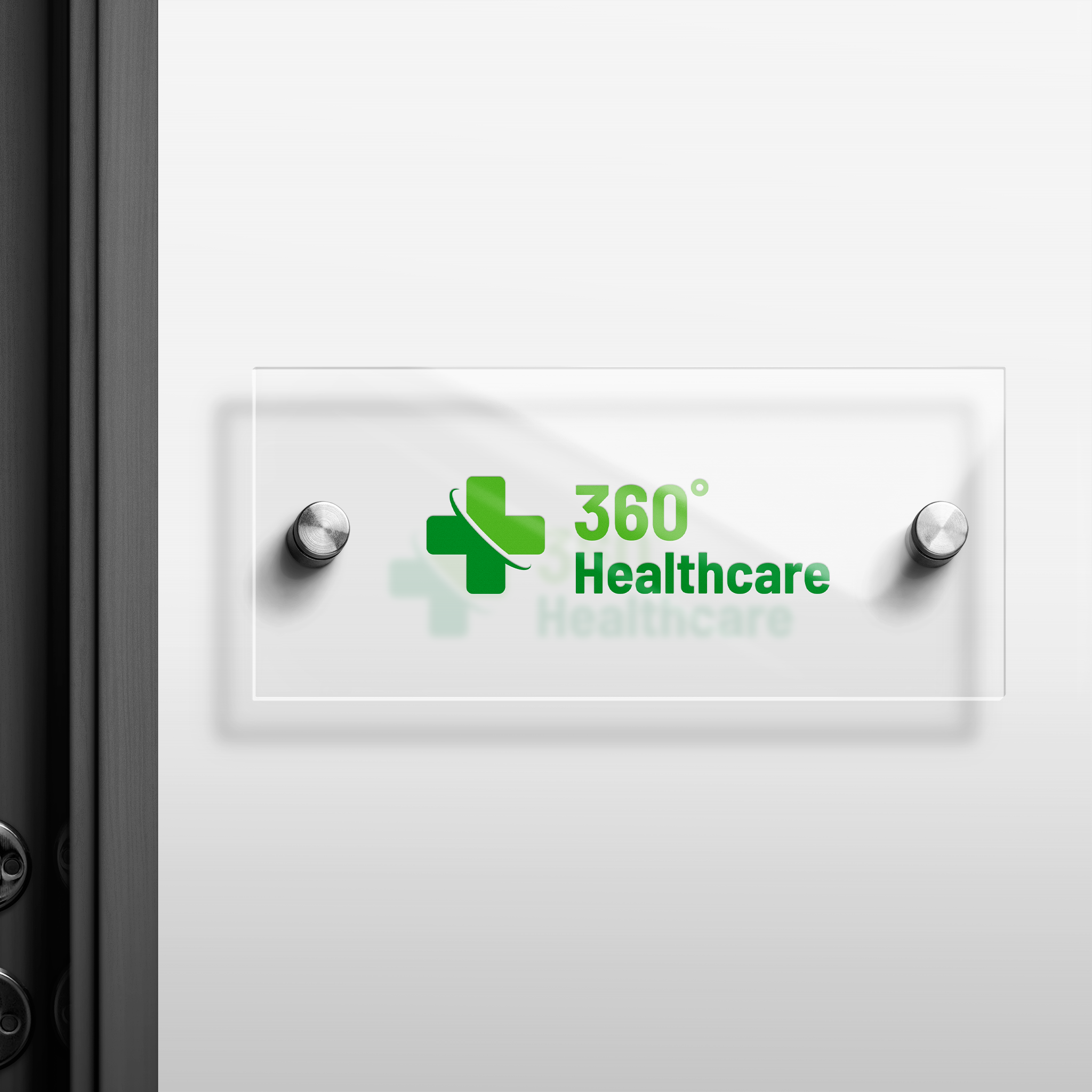 360 Healthcare – Logo & Visual Identity branding digital graphic design logo print design social media visual identity