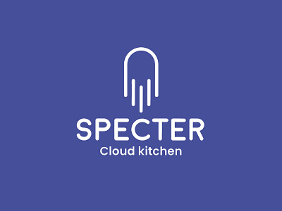 SPECTER (cloud kitchen) branding design graphic design logo typography