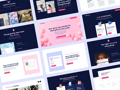 Kadonation branding craftcms design ui ux webdesign