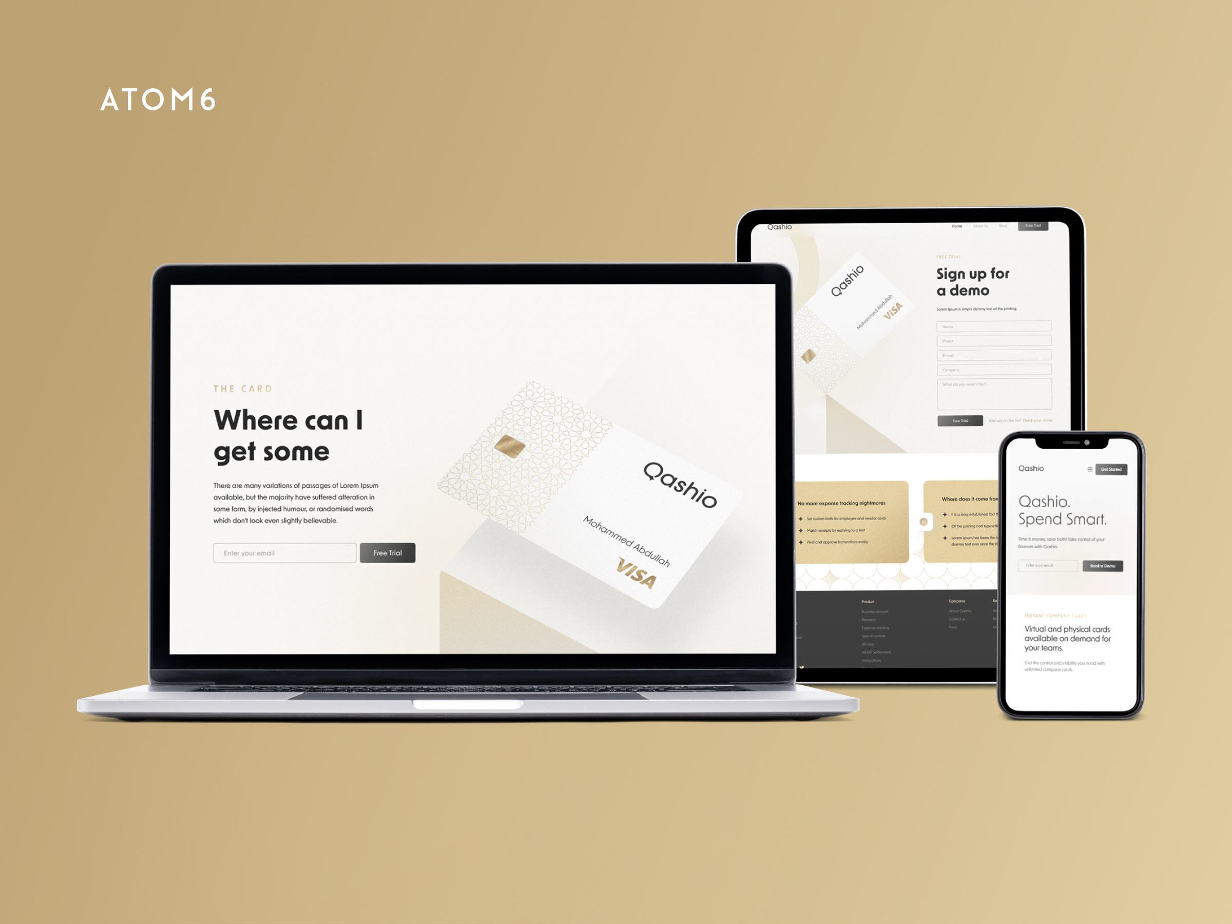 Website design - Qashio branding design motiongraphic ui uidesign uidesigns uiux website