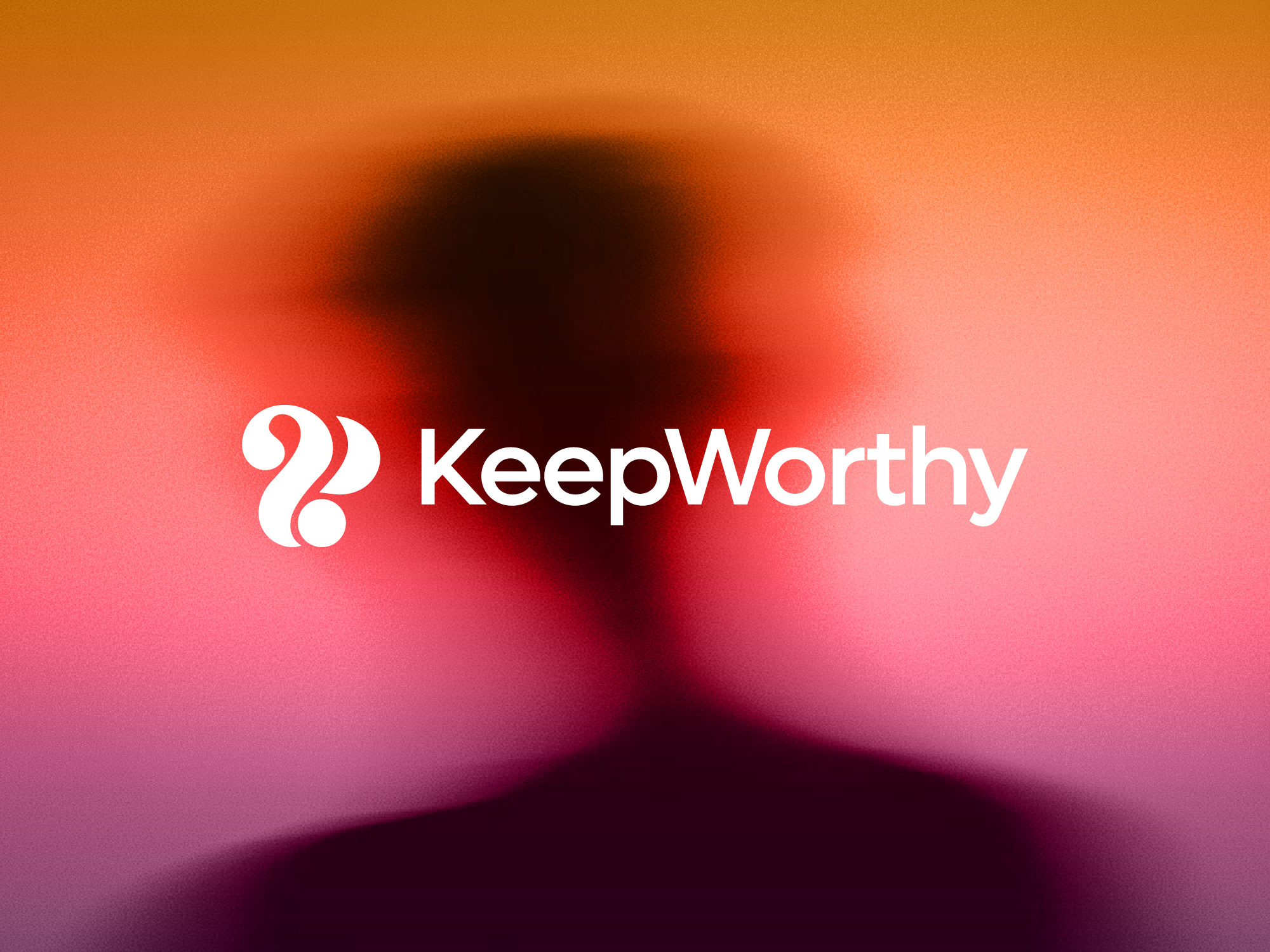 KeepWorthy | Product Discovery App Brand Identity & Logo Design app branding app icon brand design brand identity brand strategy branding creative wisdom digital product gradient logo graphic design identity design logo logo mark modern branding product design startup branding tech branding ui visual identity