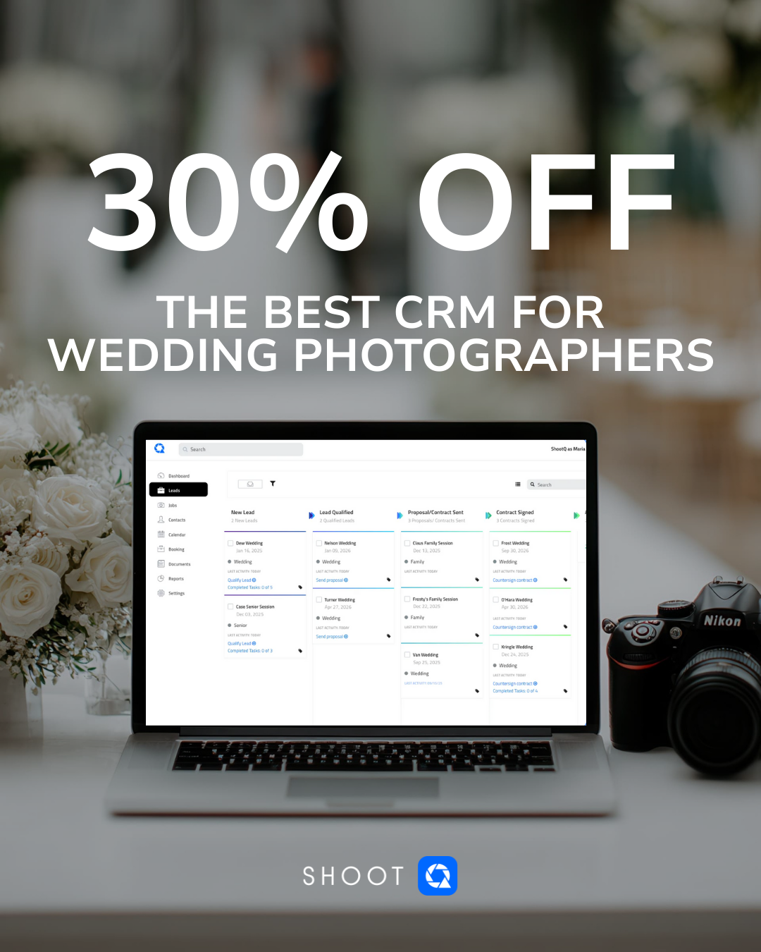 Wedding Photography CRM Social Media Marketing art direction branding canva canva template crm design graphic design marketing photographer photography social media social media marketing