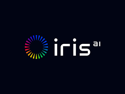 Iris branding design digital product identity logo