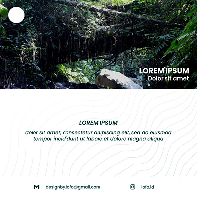 Green Template for Instagram Feeds branding design feed feeds fresh green instagram instagram templare intagram feed leaf nature templates
