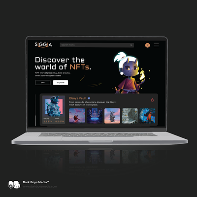 Sugga - NFT Website Design agency branding creative design digital digital agency graphic design illustration logo nft ui