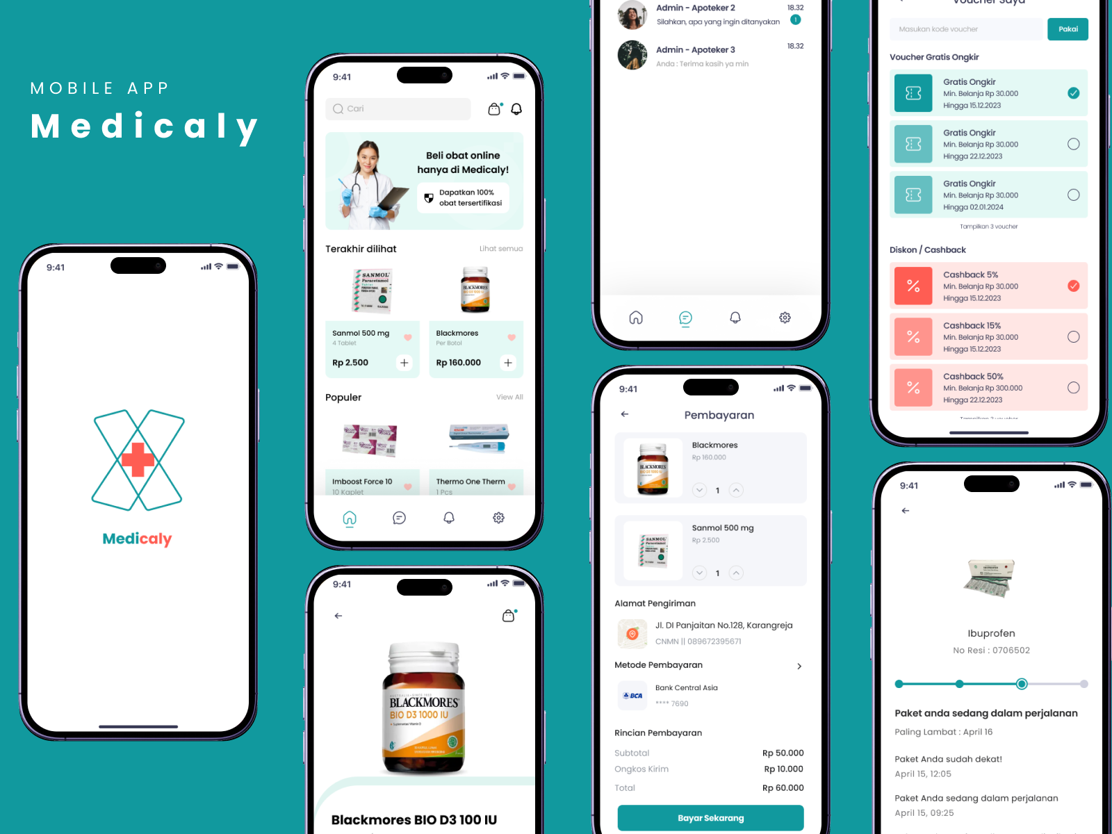 Medicaly - Mobile App appdesign mobileapp productdesign ui uidesign uiux userinterface ux uxdesign webdesign