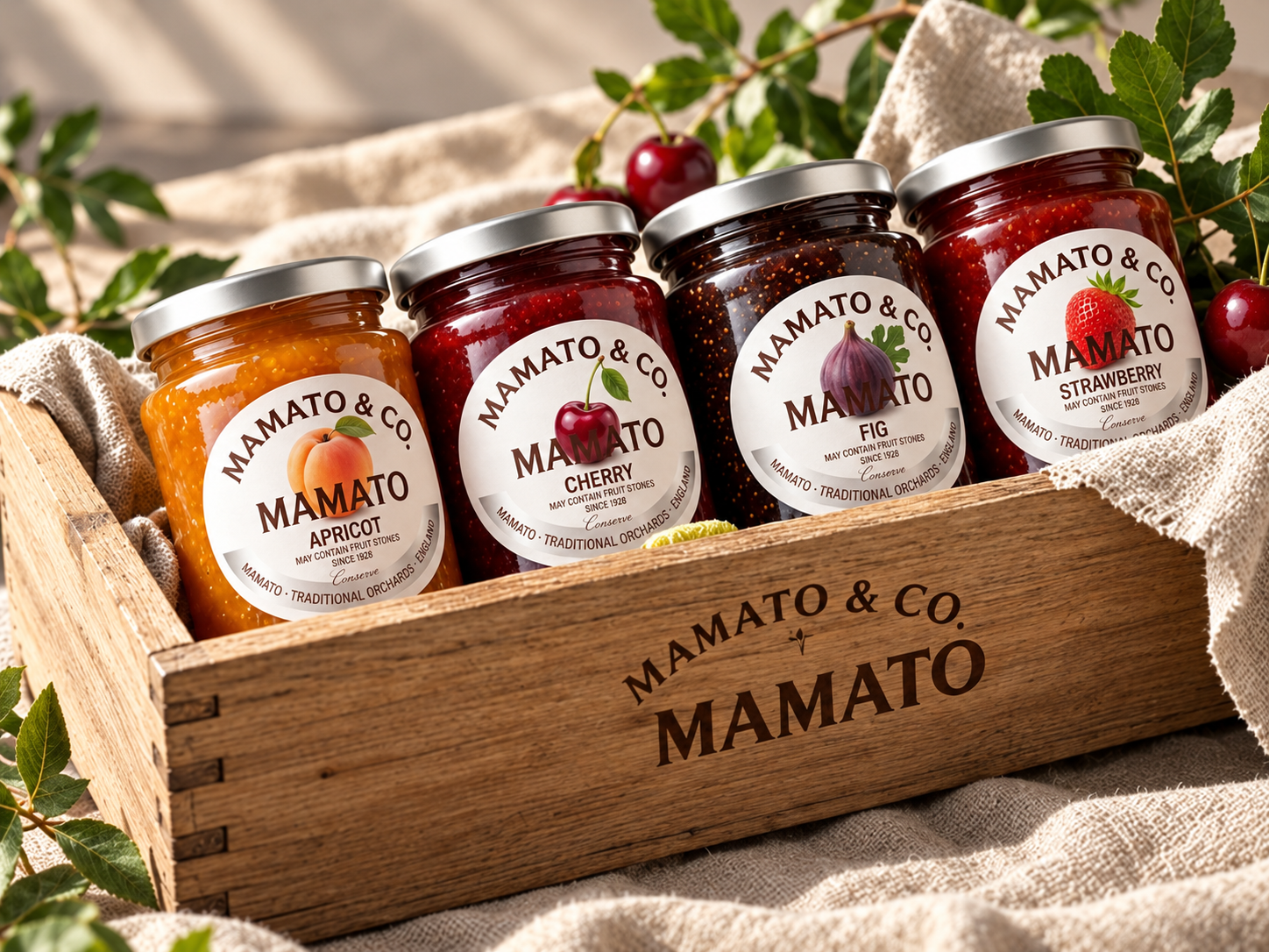 From Orchard to Jar — Jam Branding & Packaging Design branding creative packaging. design graphic design illustration illustrator file logo modern packaging packaging design