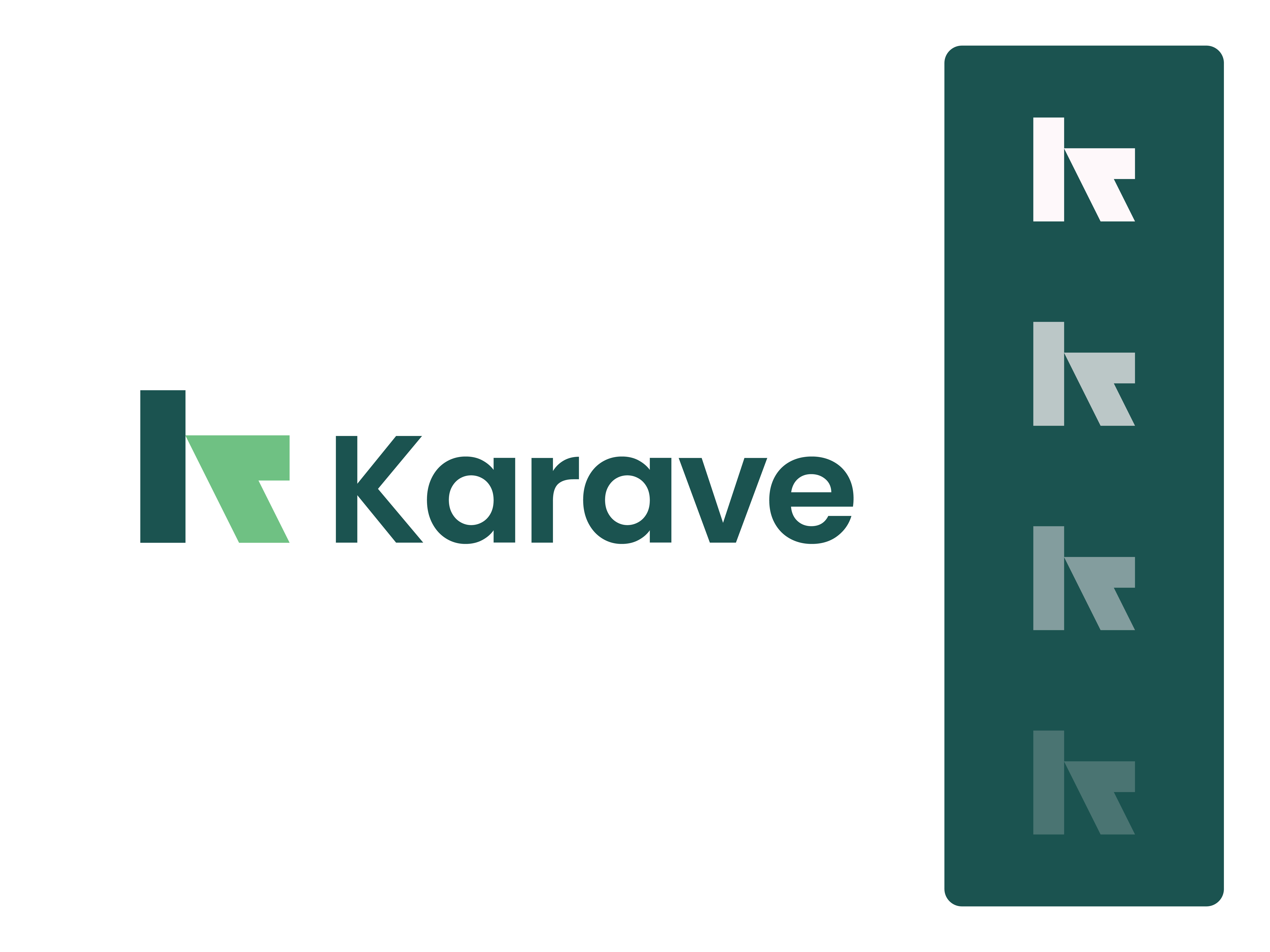 Karave logo design - K logo arrow brand branding design geometric logo growth icon identity k k logo logo logo design logo mark logotype symbol vector