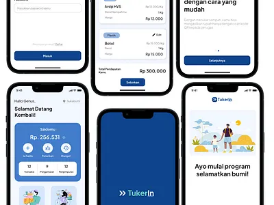 TukeIn Apps ( Tuker Sampah Jadi Rupiah)