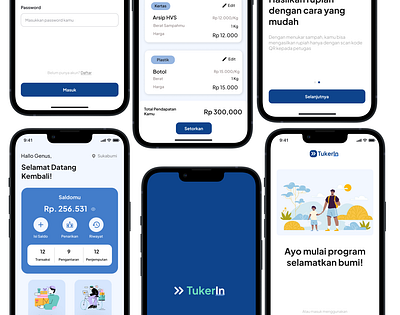 TukeIn Apps ( Tuker Sampah Jadi Rupiah)