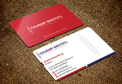 Business card branding graphic design logo