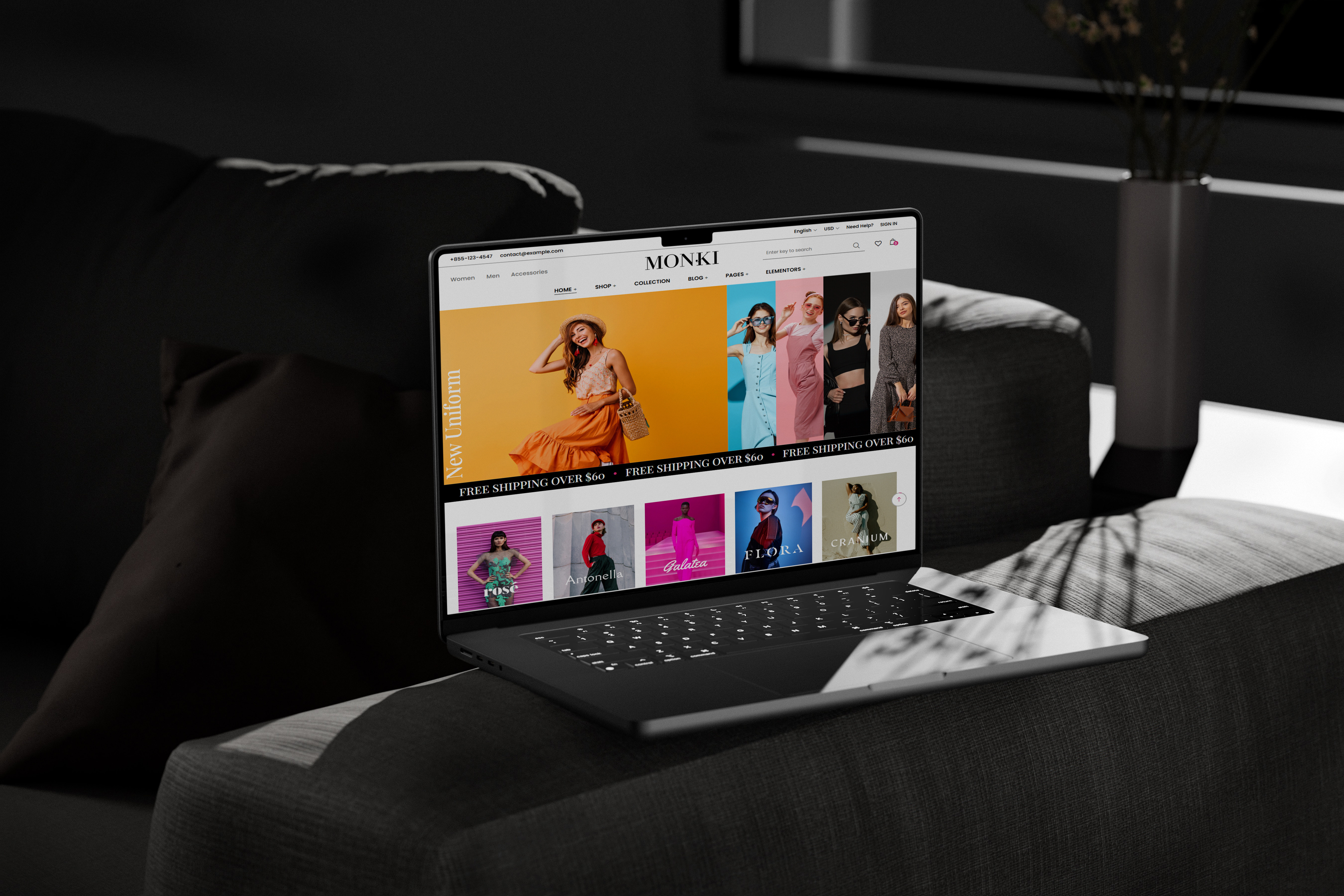 e-Commerce Website Design branding design elementor ui we web website website design wordpress wordpress website