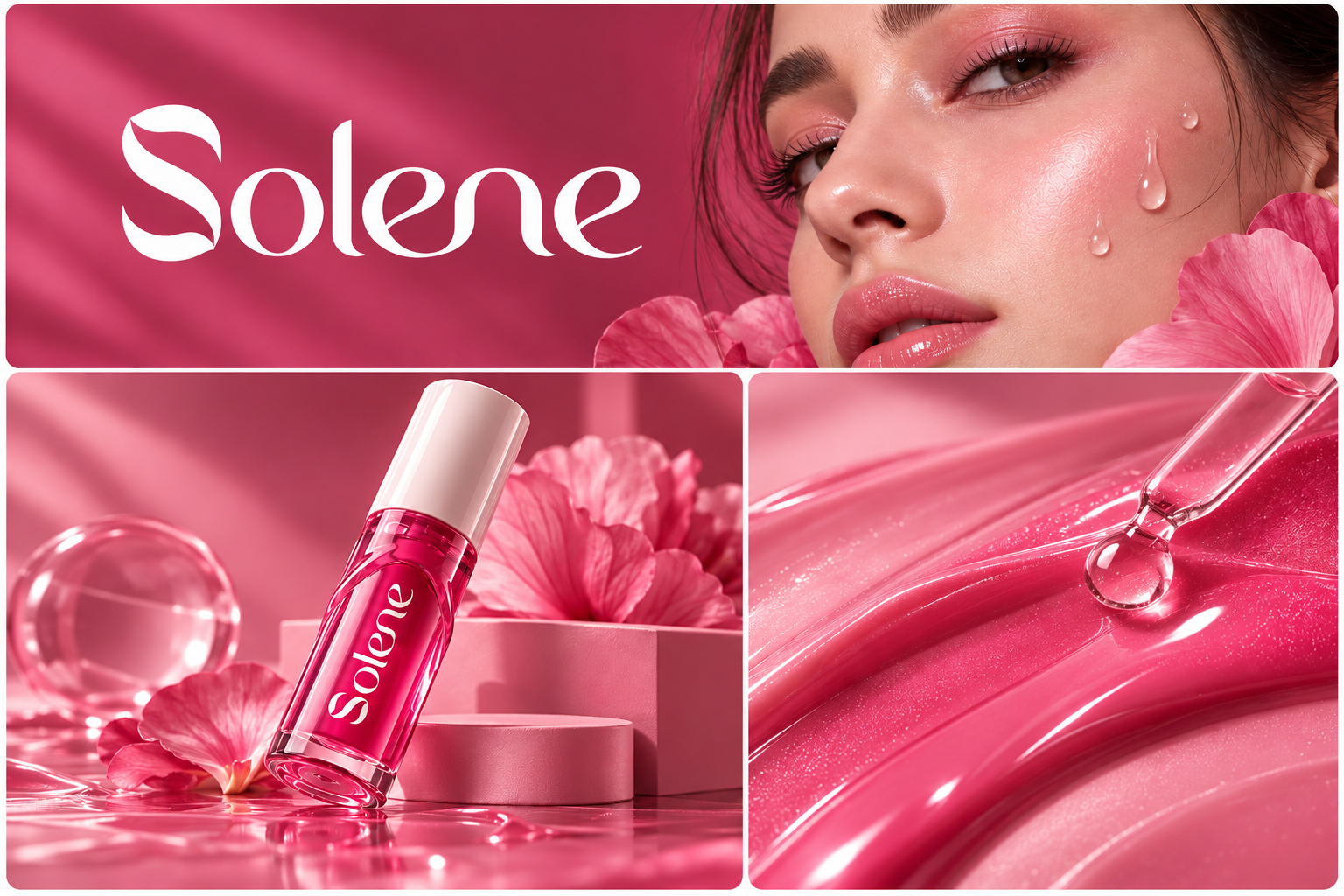 Solene | Elegant Beauty & Skincare Logo Design beauty brand identity beauty logo cosmetic branding cosmetics logo elegant branding elegant logo fashion logo feminine logo luxury logo minimalist logo modern logo pre made logo premium logo ready to sell logo salon logo skincare branding skincare logo solene logo wellness logo wordmark logo