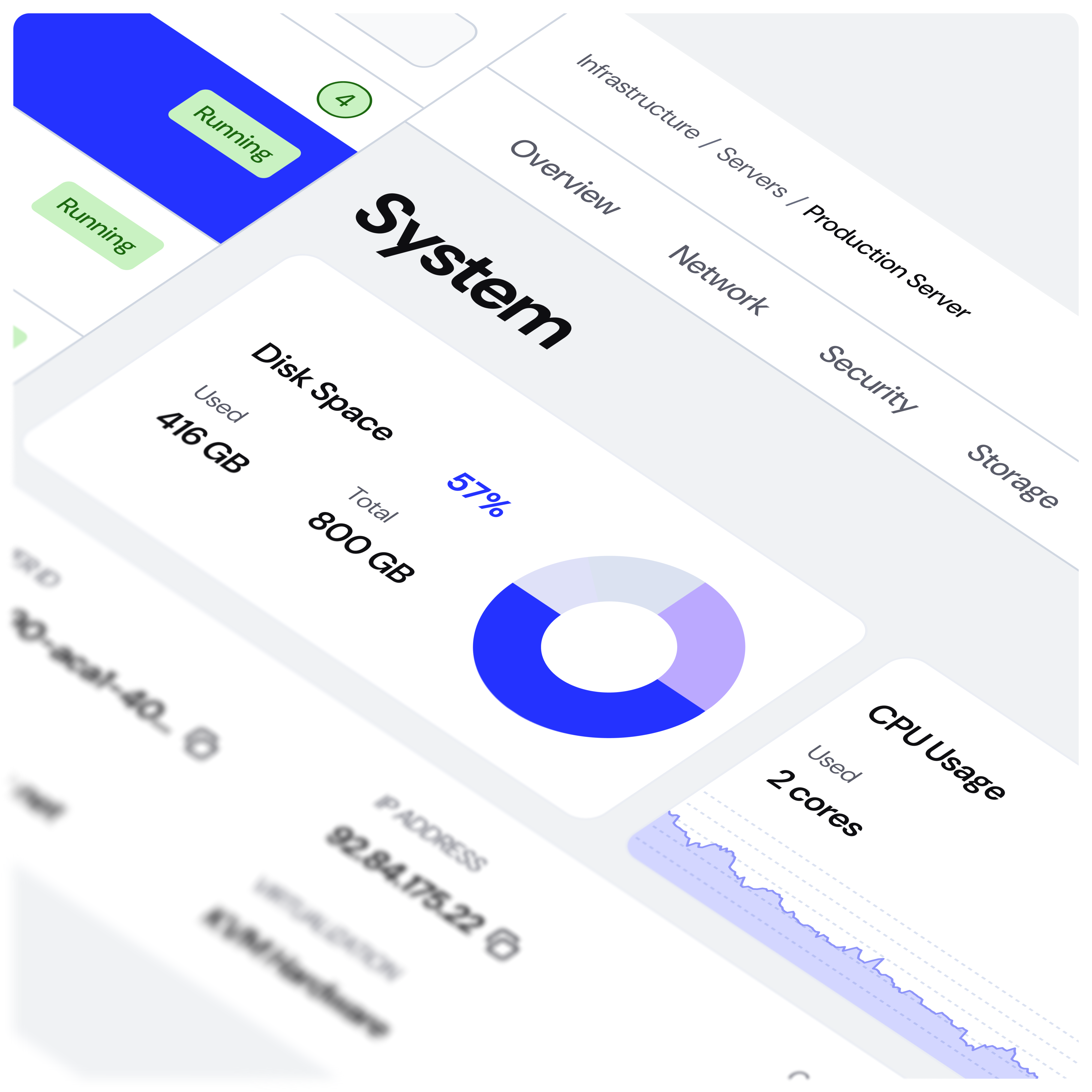 Infrastructure Monitoring Without the Noise admin panel analytics dashboard atlantic b2b saas cloud computing cloud dashboard dashboard data visualization design system devops hosting infrastructure product design saas dashboard server management server monitoring system monitoring ui design ux design web app