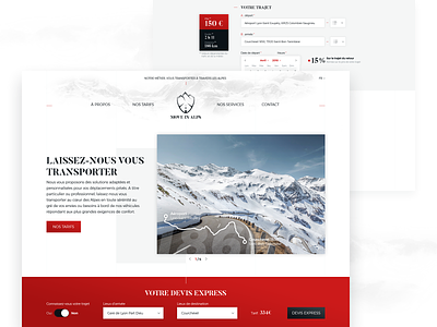 Move In Alps design graphic design logo ui web