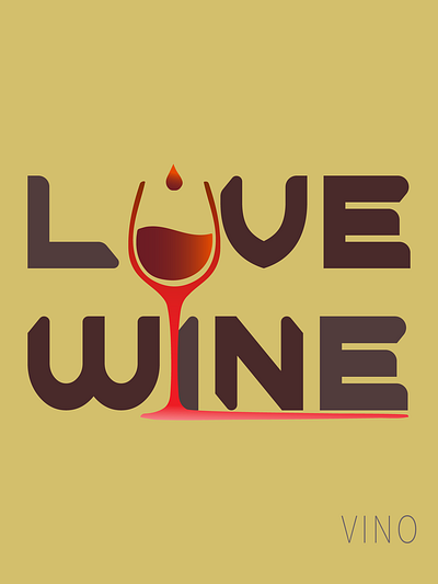VINO (WINE) LOGO DESIGN branding design graphic design illustration logo logo medium typography vector