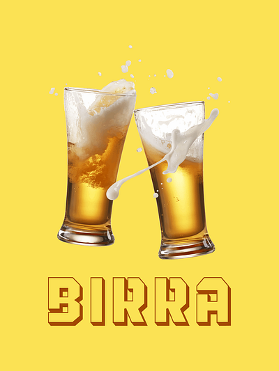 BIRRA LOGO DESIGN branding design graphic design illustration logo logo medium typography ui ux vector