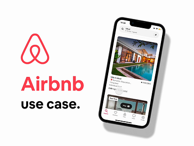 Airbnb Use Case - Post '22 Design Update airbnb case study design systems design thinking figma prototype travel ui use case ux ux design ux writing