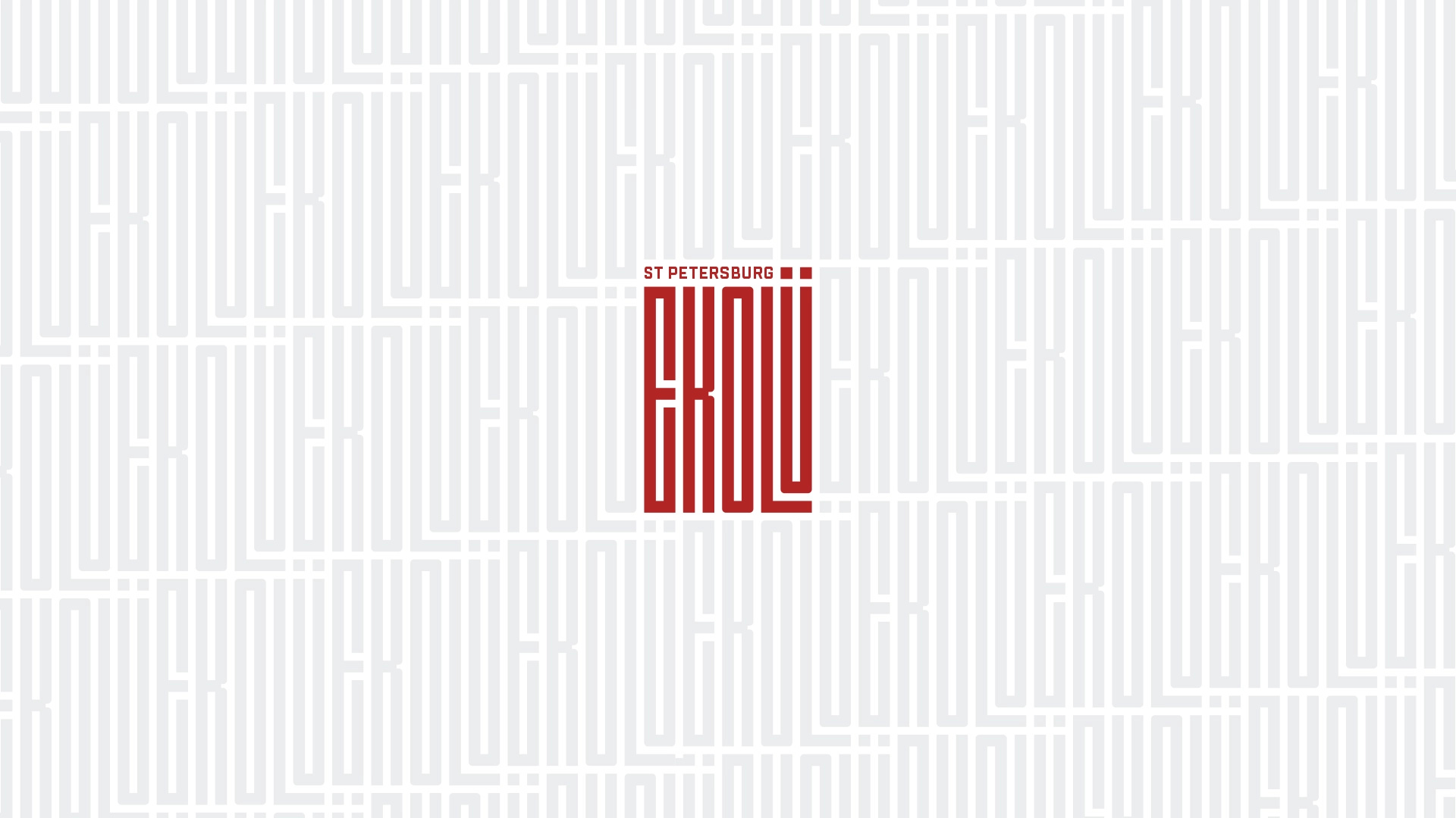 St. Petersburg Ekolü branding exhibition identity petersburg