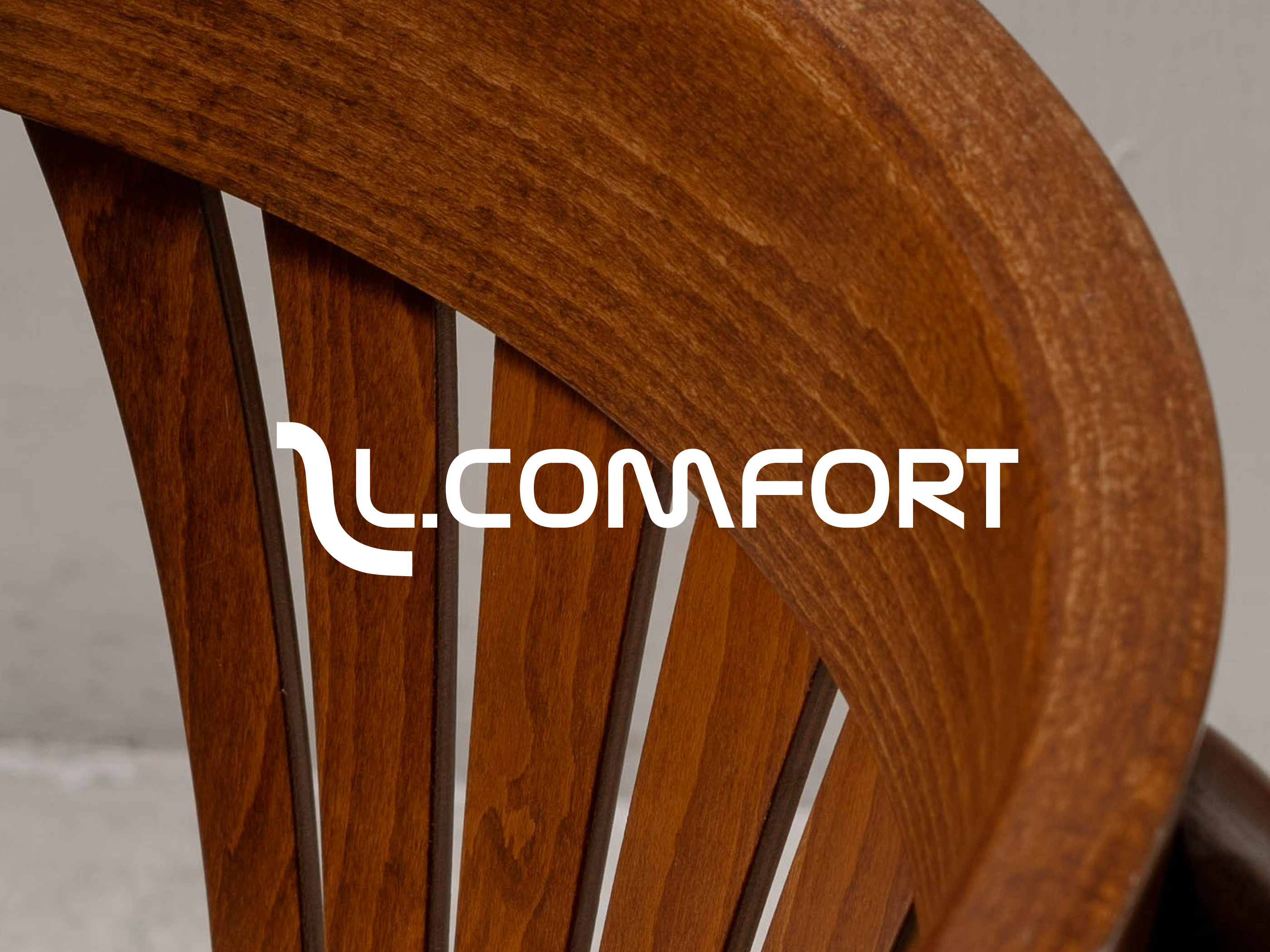 L.COMFORT — Furniture Brand Identity branding design furniture furniture branding furniture logo graphic design logo logo design minimal minimalist simple