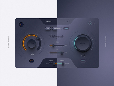 Media Player - Skeuomorphic design design skeumorphicdesign ui uiux visual design