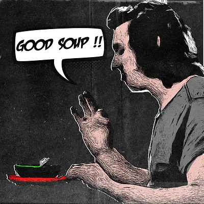 good soup 👌 design graphic design illustration vector