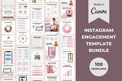 100 Instagram Engagement Templates instagram templates