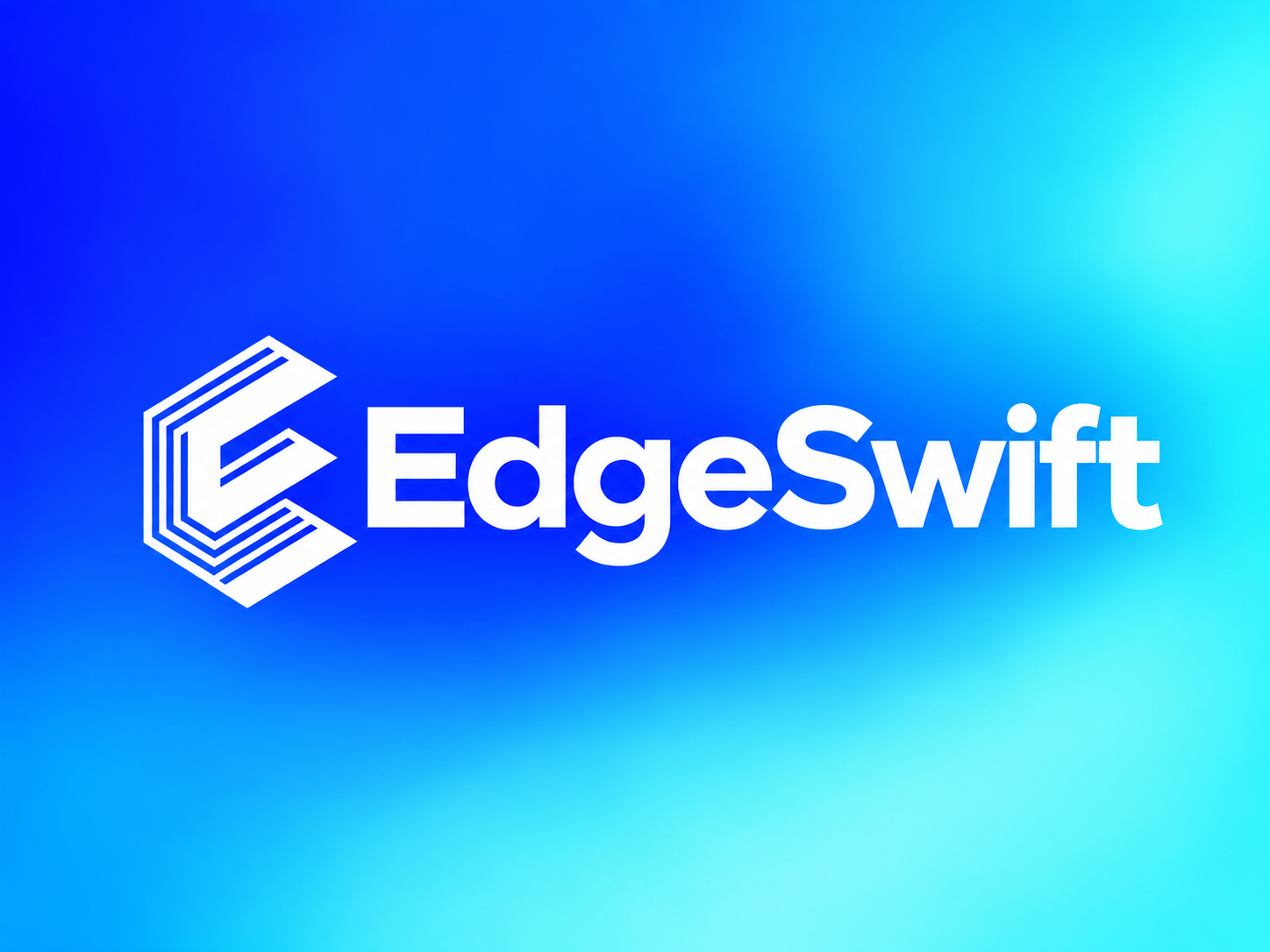 EdgeSwift AI Technology Brand Identity & Visual Branding. ai robot tech startup