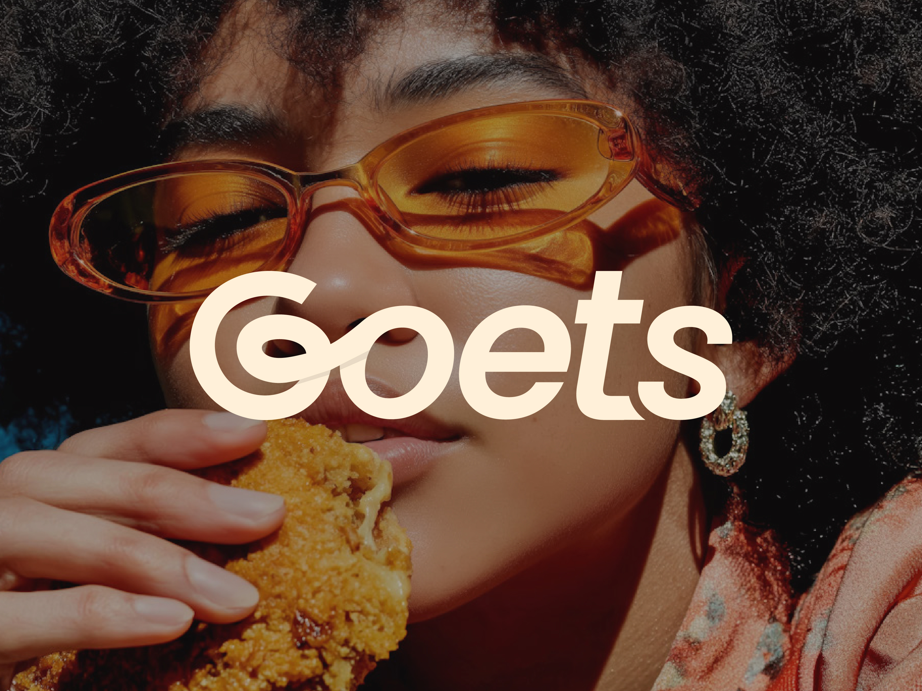 Goets - Food & Café Brand Identity, Packaging & Visual System brand identity branding coffee branding creative wisdom custom wordmark delivery branding food branding food packaging hospitality branding logo design logo mark packaging design restaurant branding restaurant logo takeaway branding typography visual identity