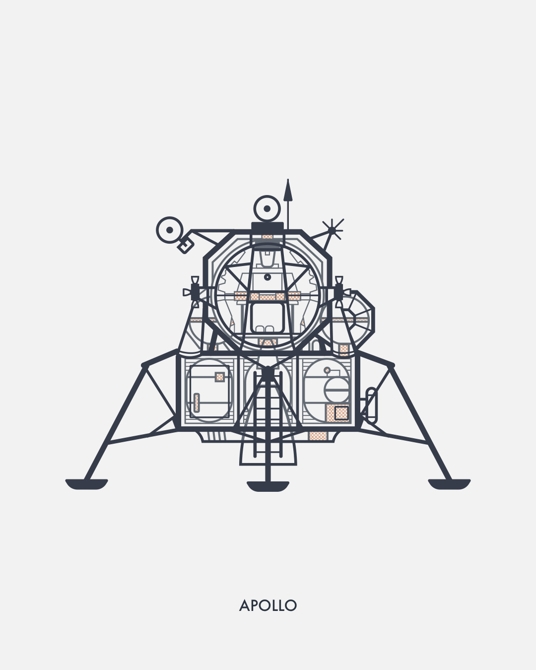 NASA Schematic Illustrations cut away illustration illustrations illustrator nasa outer space schematics space vector
